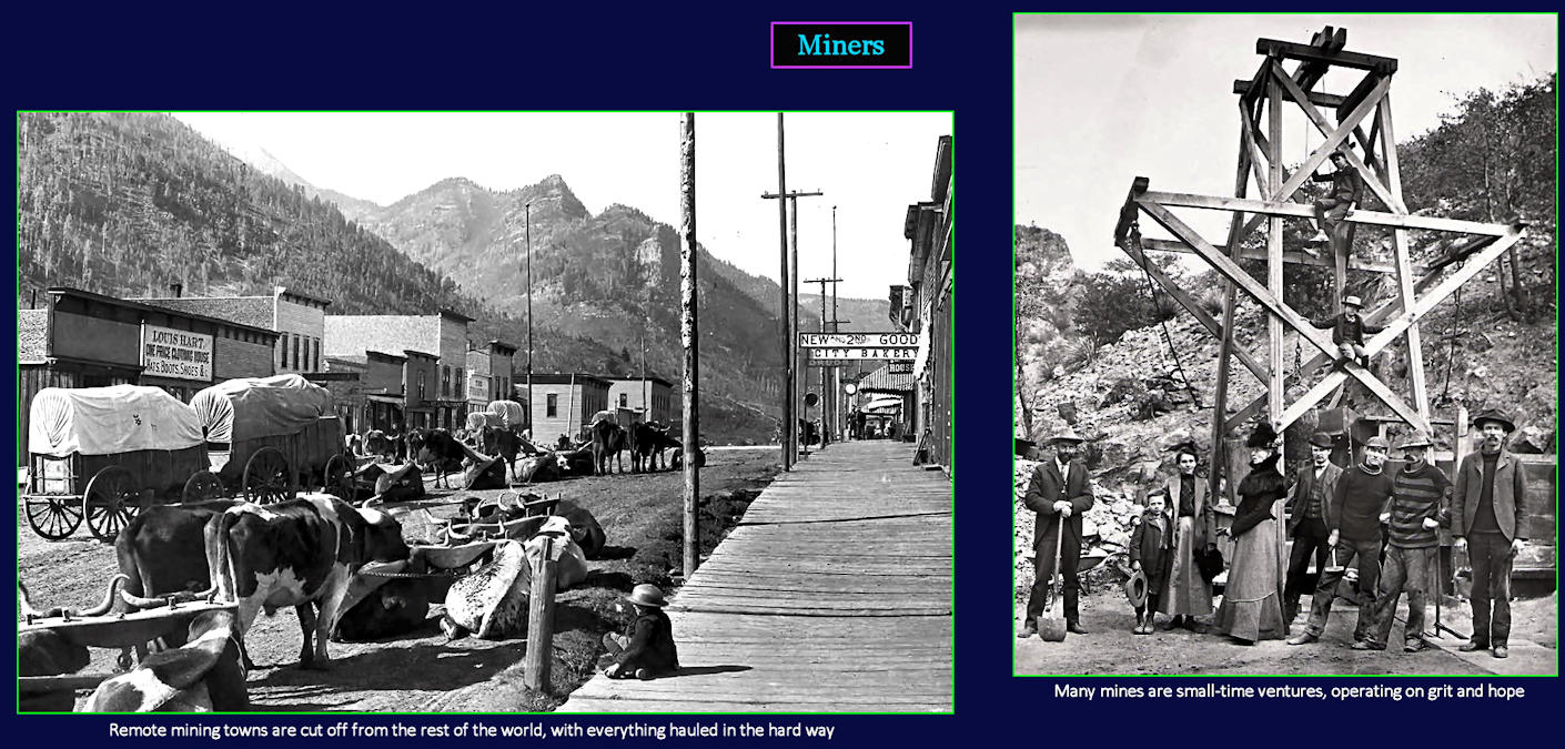 Western miners, 1910